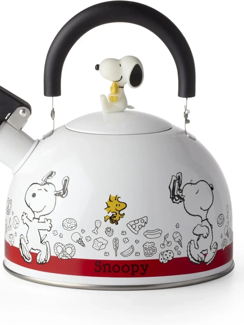 Lenox Chef Snoopy Enamelware Tea Kettle